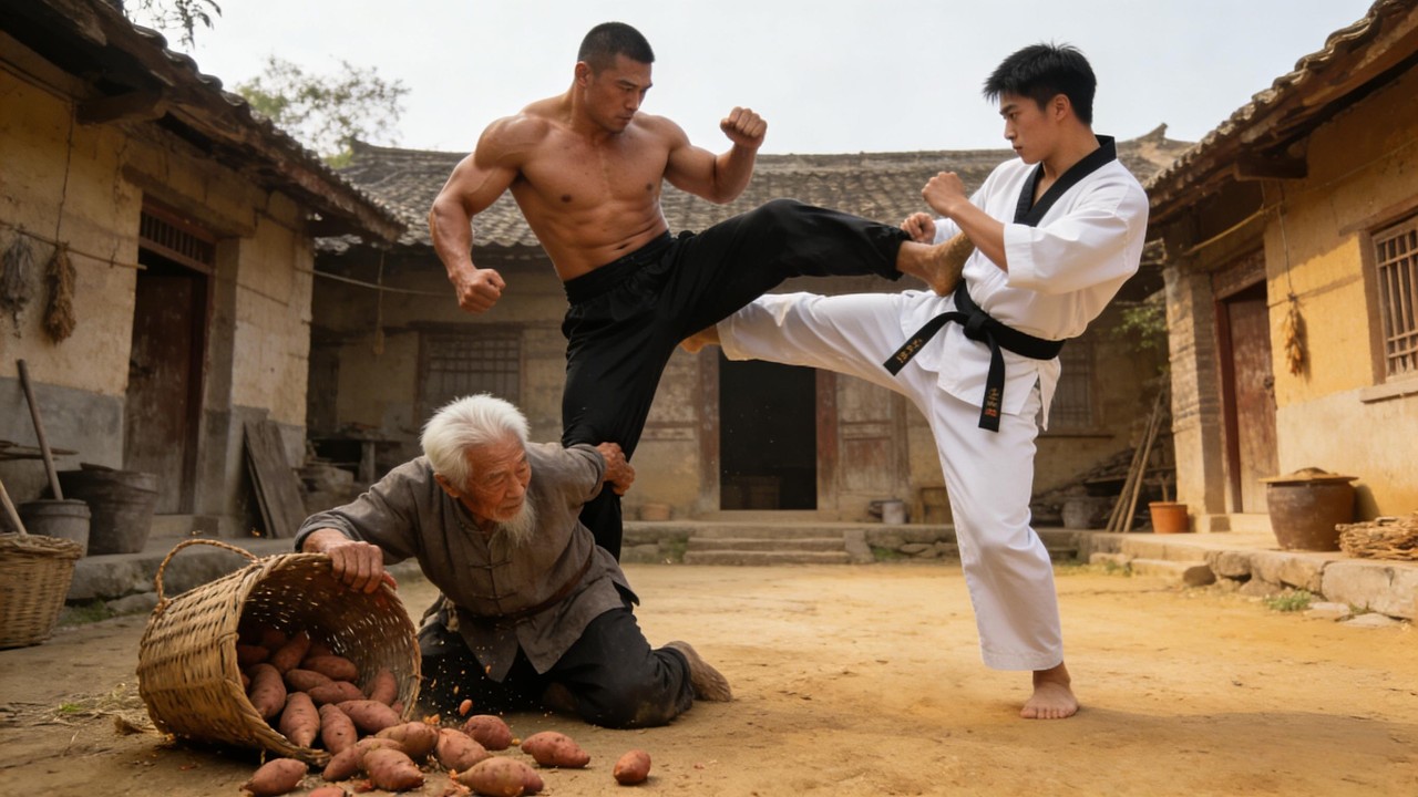 惡霸當眾欺辱窮苦人，功夫小子忍到極限爆發，一拳倒倒惡徒！ # Kung Fu # 中國功夫 # 動作片# 馬永貞之爭霸上海灘
