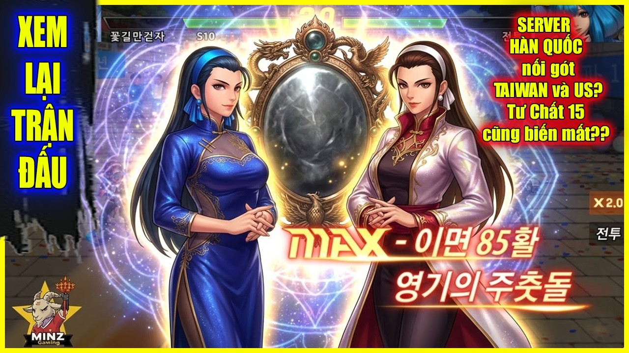 ღ KOF98UMOL ★  SERVER HÀN QUỐC nối gót TAIWAN và US? Tư Chất 15 cũng biến mất?? 【Xem Lại】💥