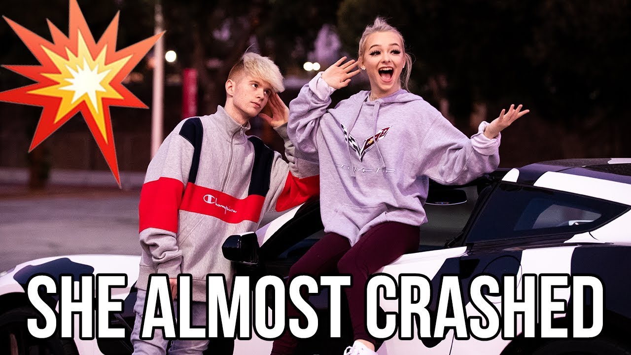 MY GIRLFRIEND ALMOST CRASHED MY CAR..