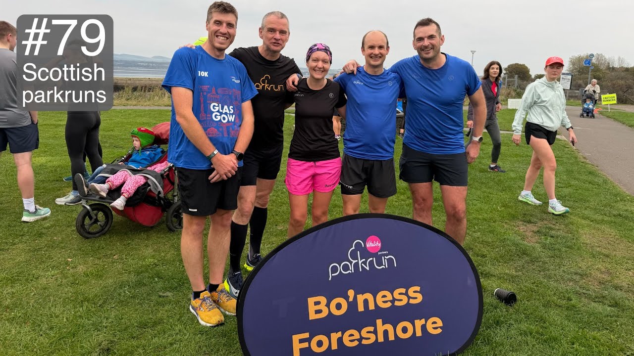 Забег Parkrun Bo'ness Foreshore — №79 в шотландских забегах Parkrun