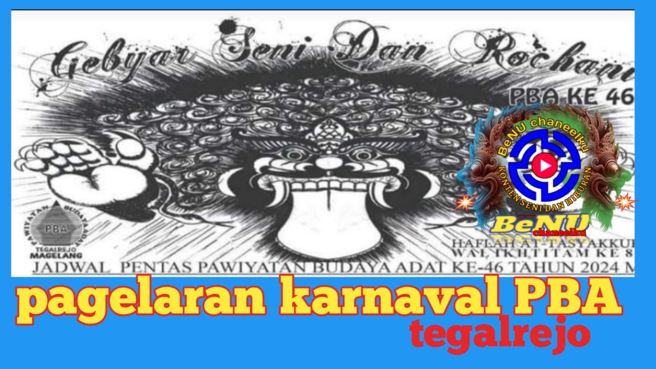 🔴LIVE STRIMING 🔴 PAGELARAN KARNAVAL PBA DI TEGALREJO MAGELANG