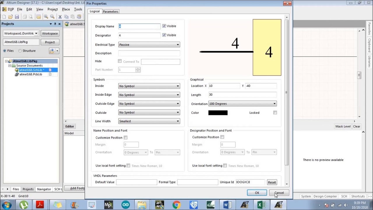 How to Create Integrated Library, Symbol and Footprint Altium Designer Part-1