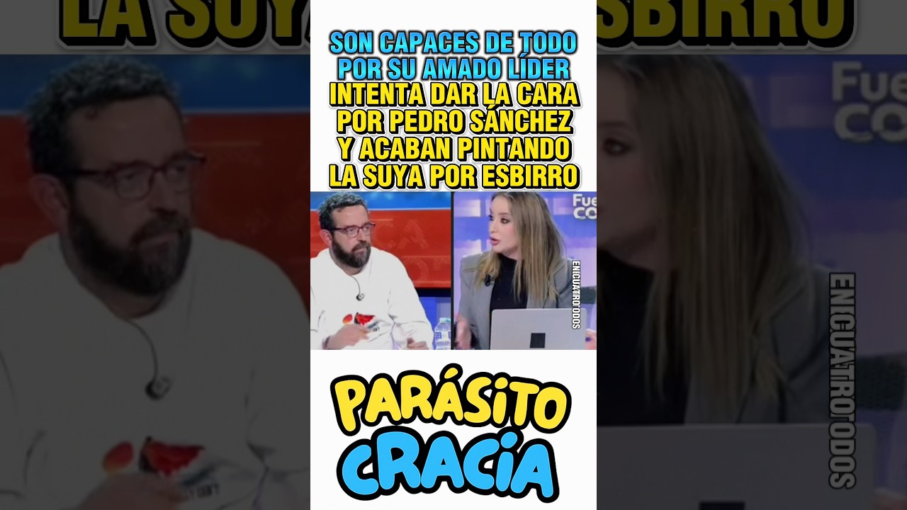 INTENTA DAR LA CARA POR PEDRO S&Aacute;NCHEZ Y ACABAN PINTANDO LA SUYA POR ESBIRRO