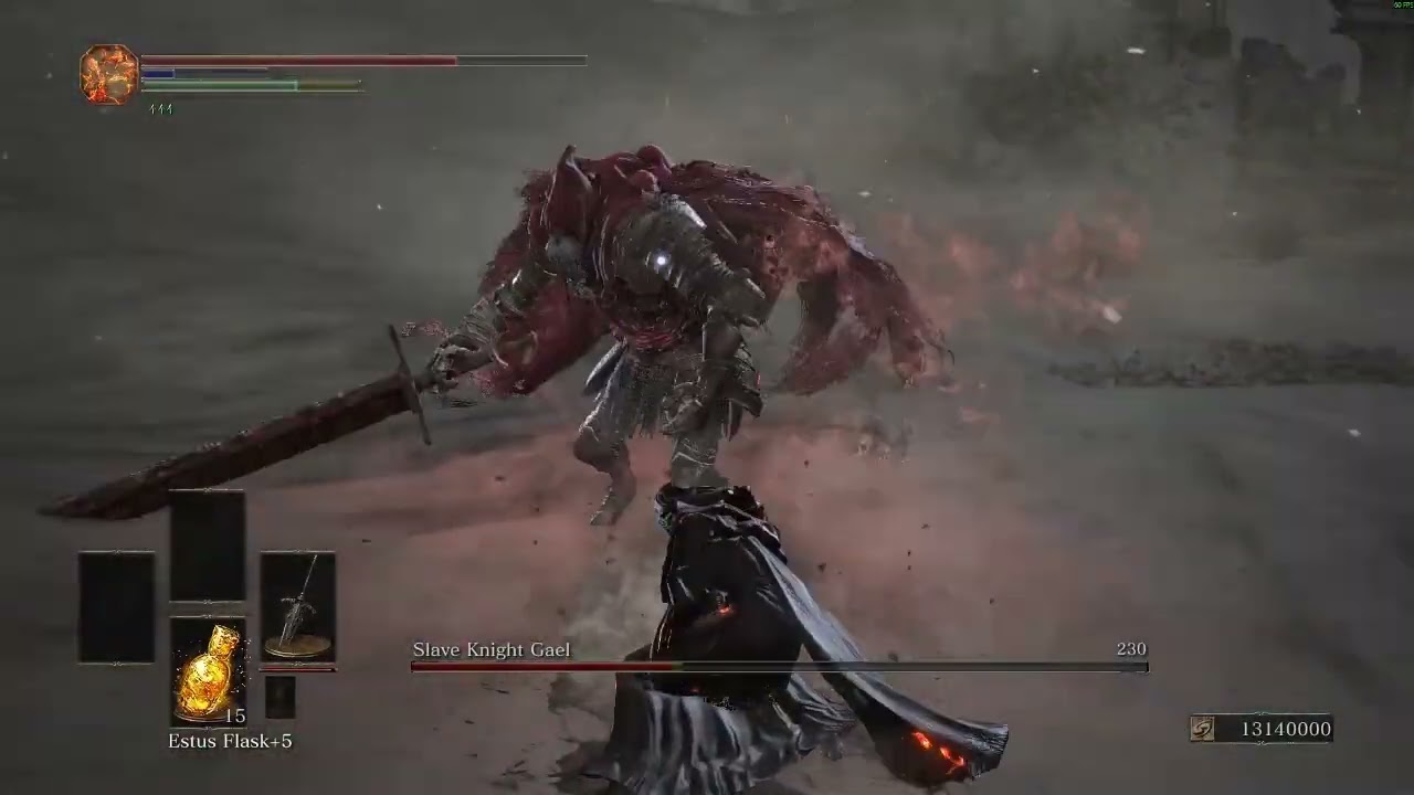 I kill Slave Knight Gael every day till i die. part: 364