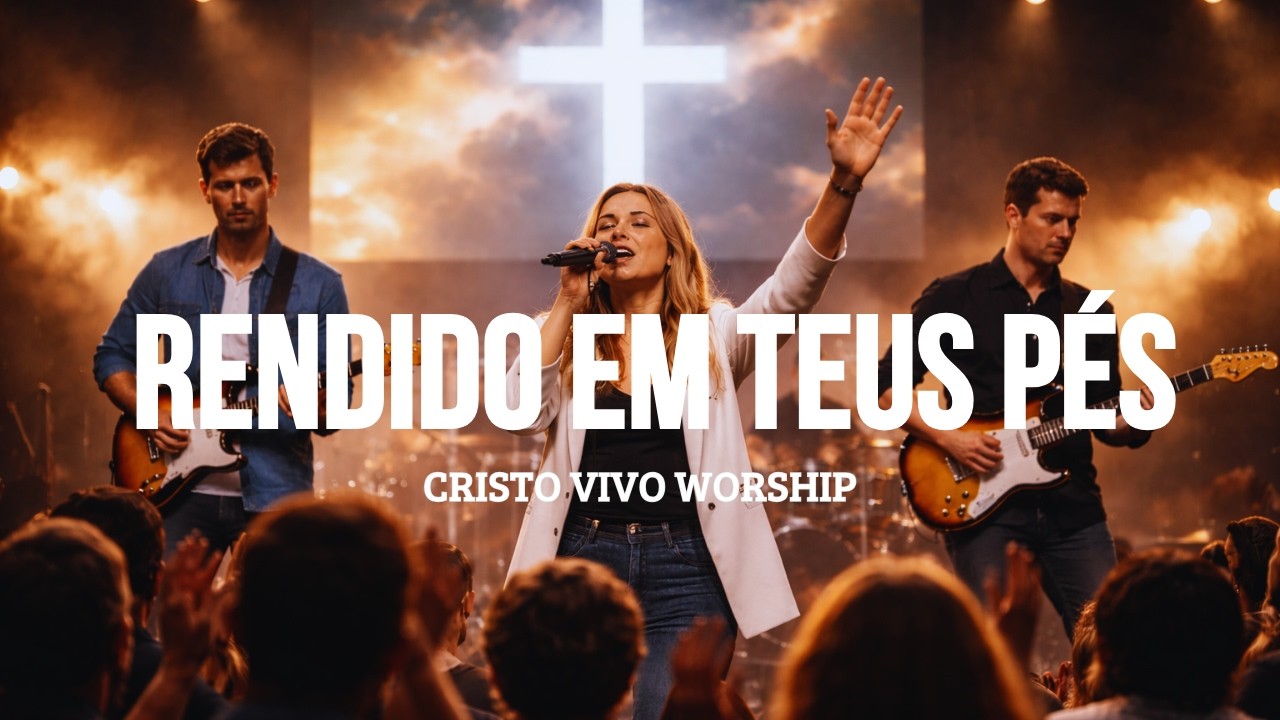 🔥LANÇAMENTO 2026 – Rendido Em Teus Pés | Louvor e Adoração Profunda (Cristo Vivo Worship)