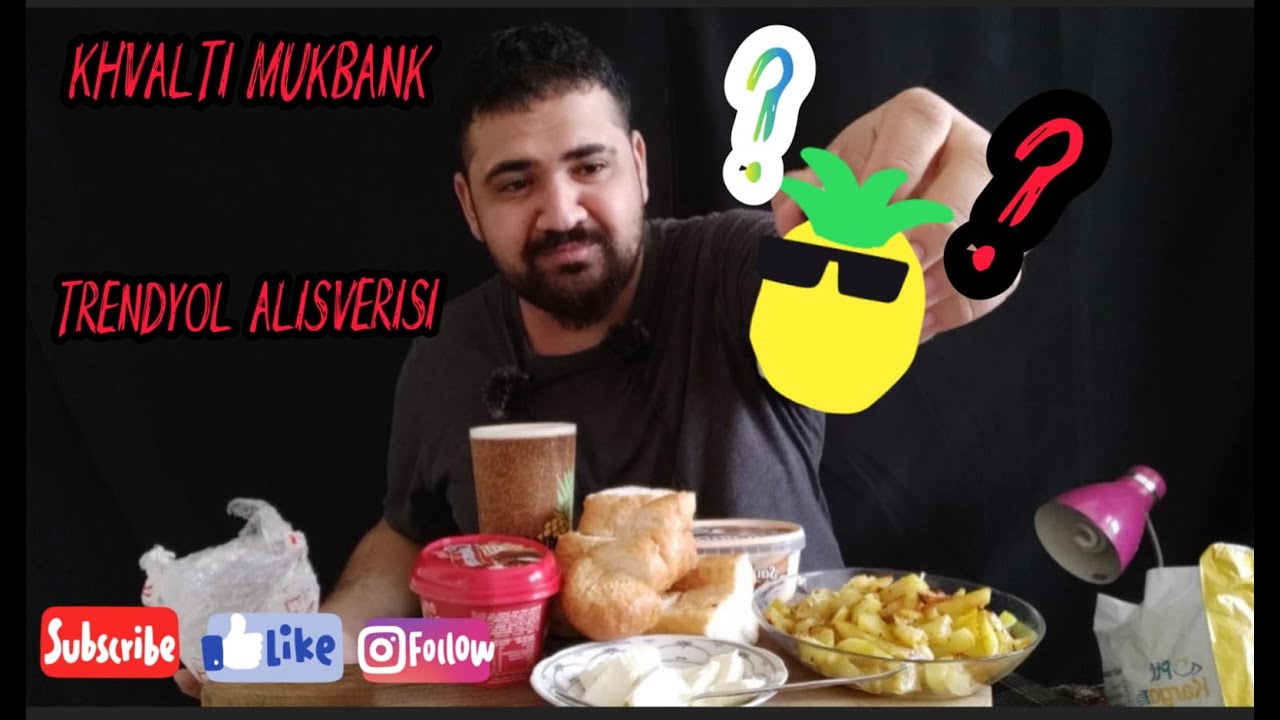 KAHVALTI MUKBANG TRENDYOL ALIŞVERİŞİM / TÜRKÇE MUKBANG / BEKOLATTE ASMR