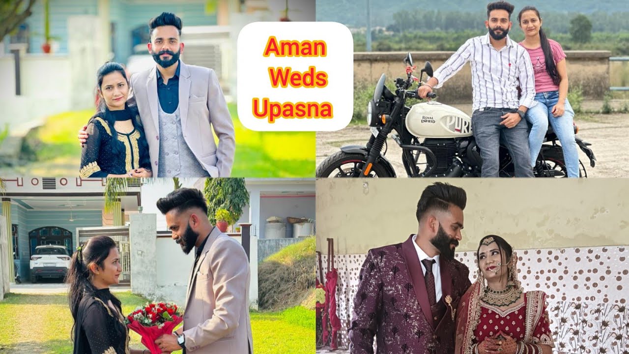 Punjabi shadi 2024  Aman Kalra weds Upasna  viah ho gya 🤟❤️🫡