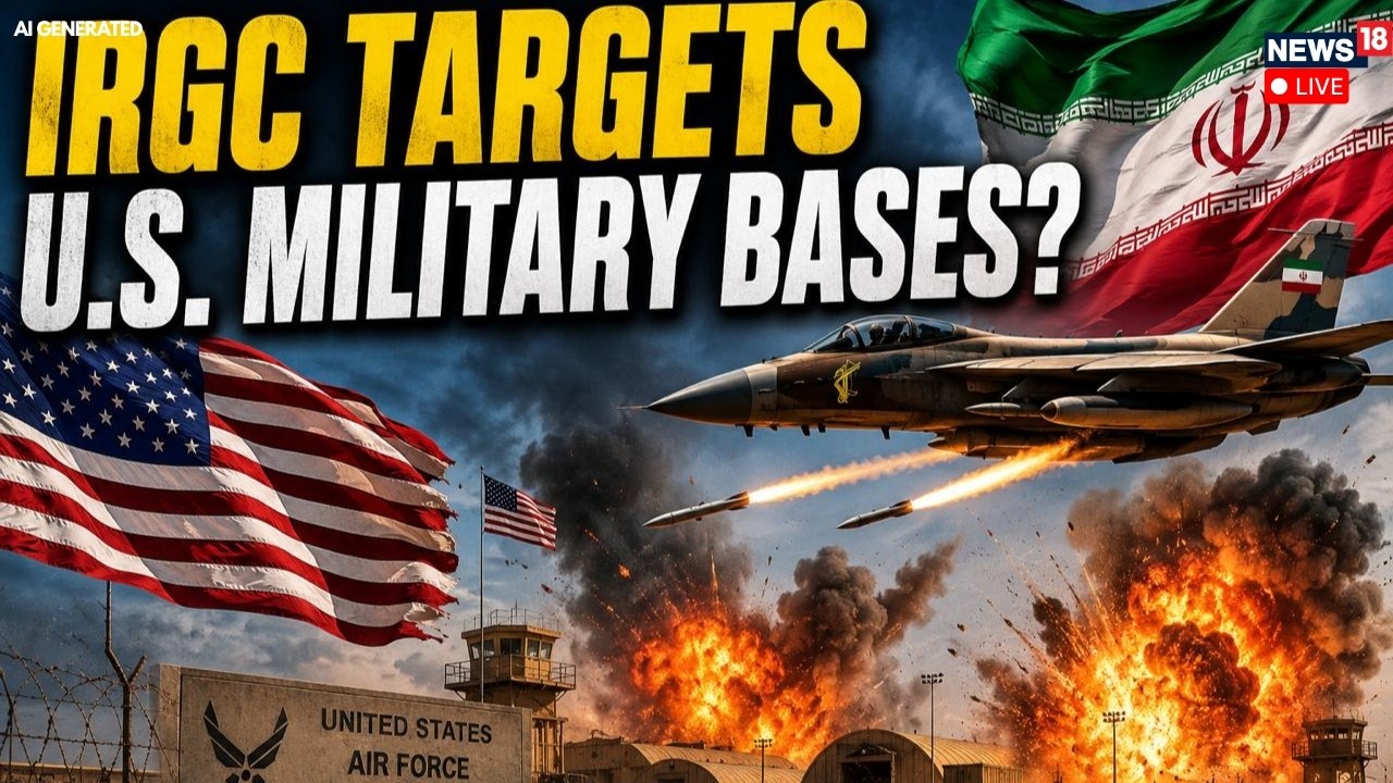 US-Iran War LIVE: Iran Blasts US Airstrikes, Says IRGC Hits American Military Sites In Retaliation