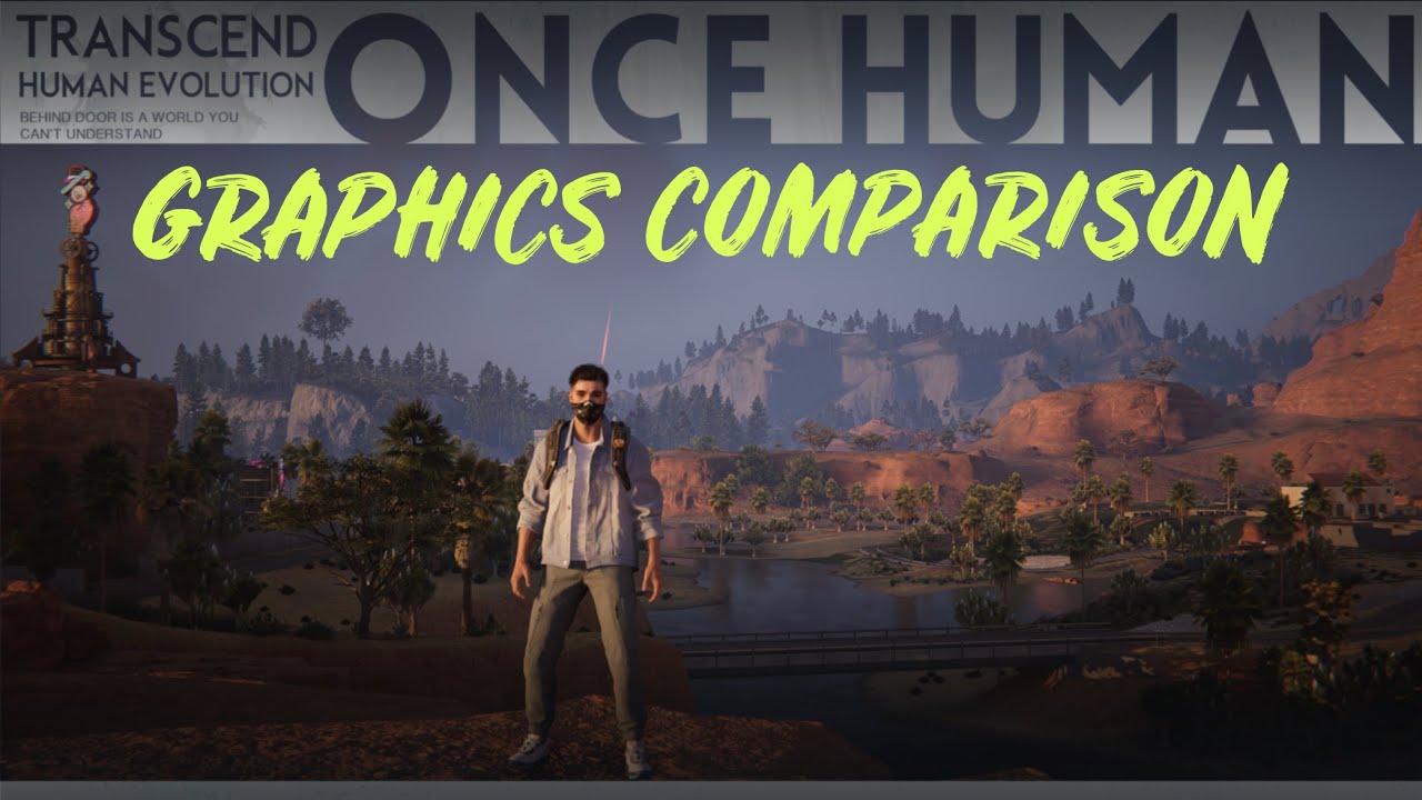 Once Human - Graphics Comparison - RTX 3080 with i5-14600K #graphics  #gaming #game #oncehuman #fps