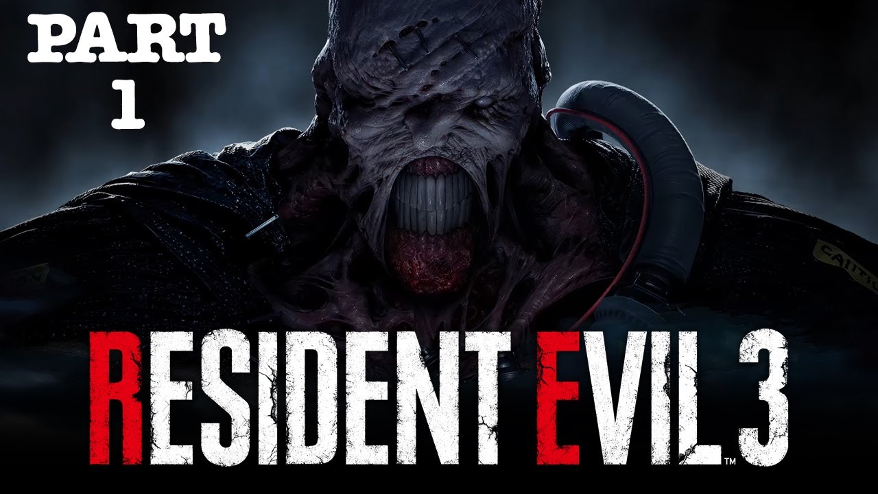 RESIDENT EVIL 3 - Full Campaign Walkthrough - No Commentary - PART 1 of 3