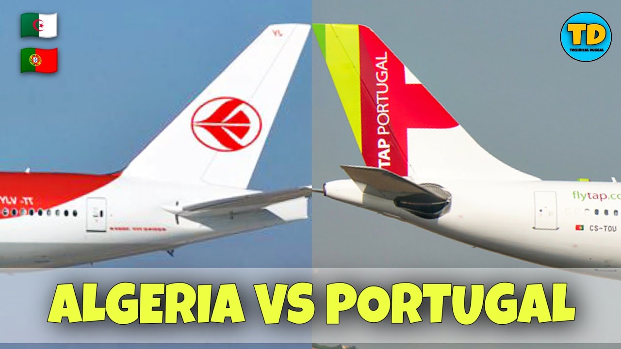 Air Algerie VS Tap Air Portugal Comparison 2020! (Algeria vs Portugal)