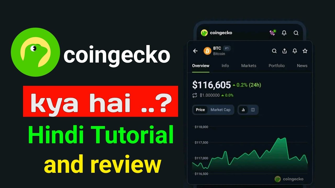 CoinGecko Crypto Tracker App Tutorial | CoinGecko Kya Hai | CoinGecko App Review