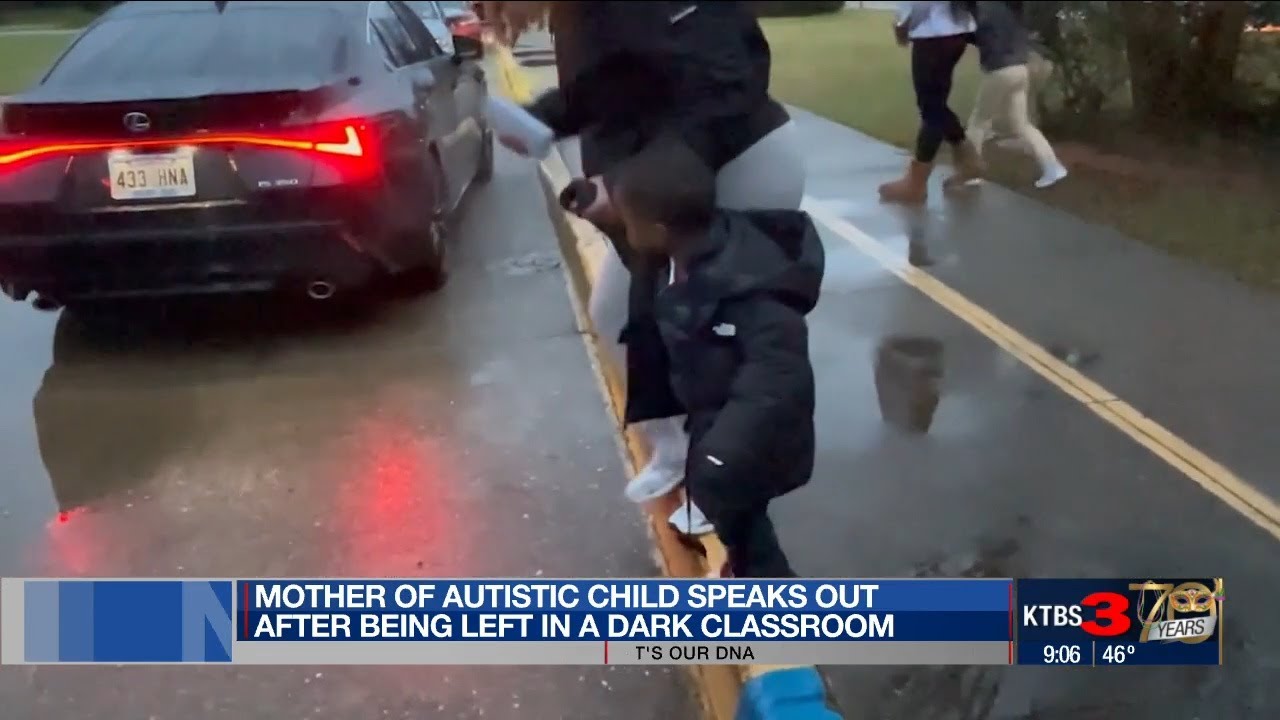 3 year old boy with autism left alone at special education school for hours