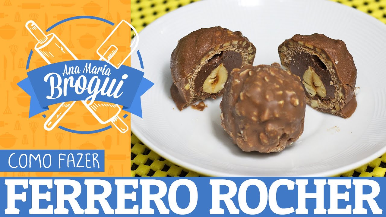 COMO FAZER FERRERO ROCHER | #AnaMariaBrogui #39