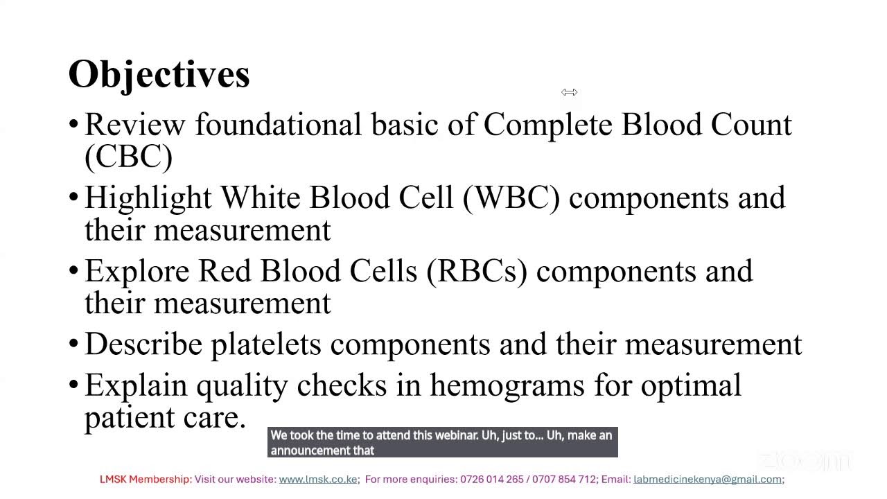 Mastering Complete Blood Count (CBC) Interpretation