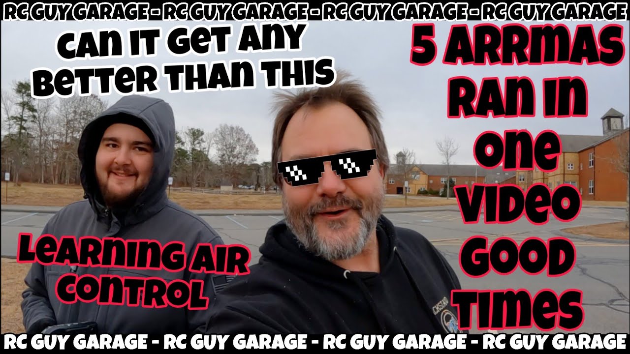 Отец и сын потерпели неудачу в ARRMA RC Fun