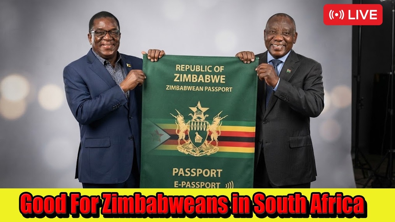 WATCH LIVE🚨Good News for Zimbabweans in South Africa: Repatriation Stops? BNC Update