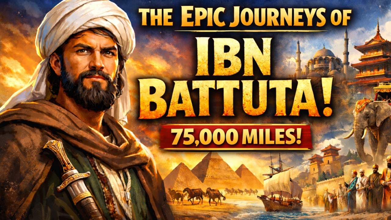 Ibn Battuta – The Greatest Traveler in History | Full Story 🌍