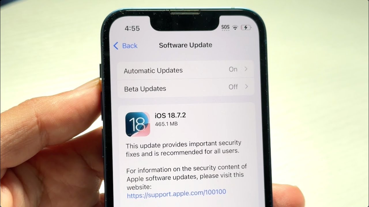 Как исправить ошибку «iOS 18.7.2 не устанавливается»!