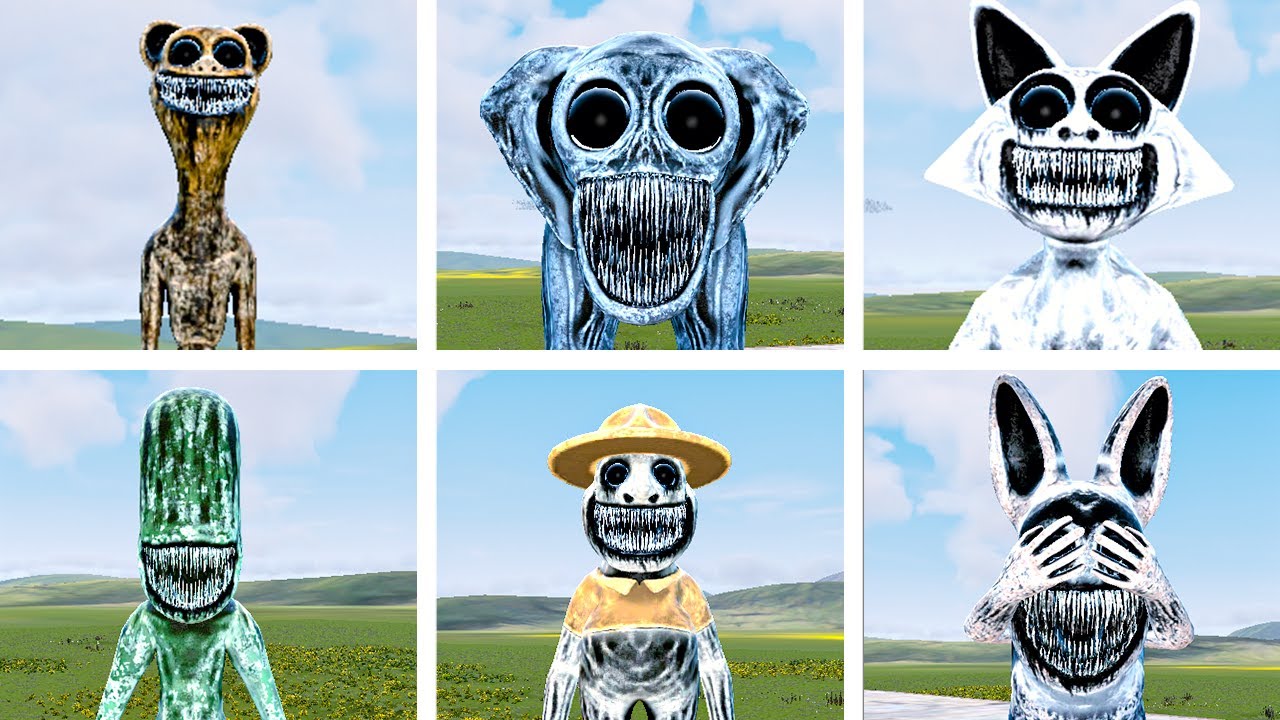 NEW ZOONOMALY ALL MONSTER FAMILY ANIMATION in Garry's Mod!