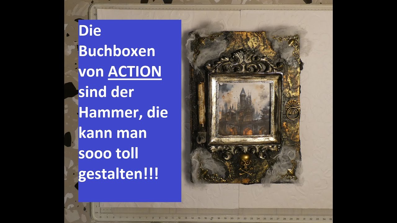 ACTION die NEUEN Buchboxen sind so mega, und es macht riesen Spaß sie zu gestalten