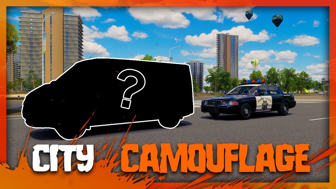Forza Horizon 3 | CITY CAMOUFLAGE! (Close Calls, Funny Moments & More)