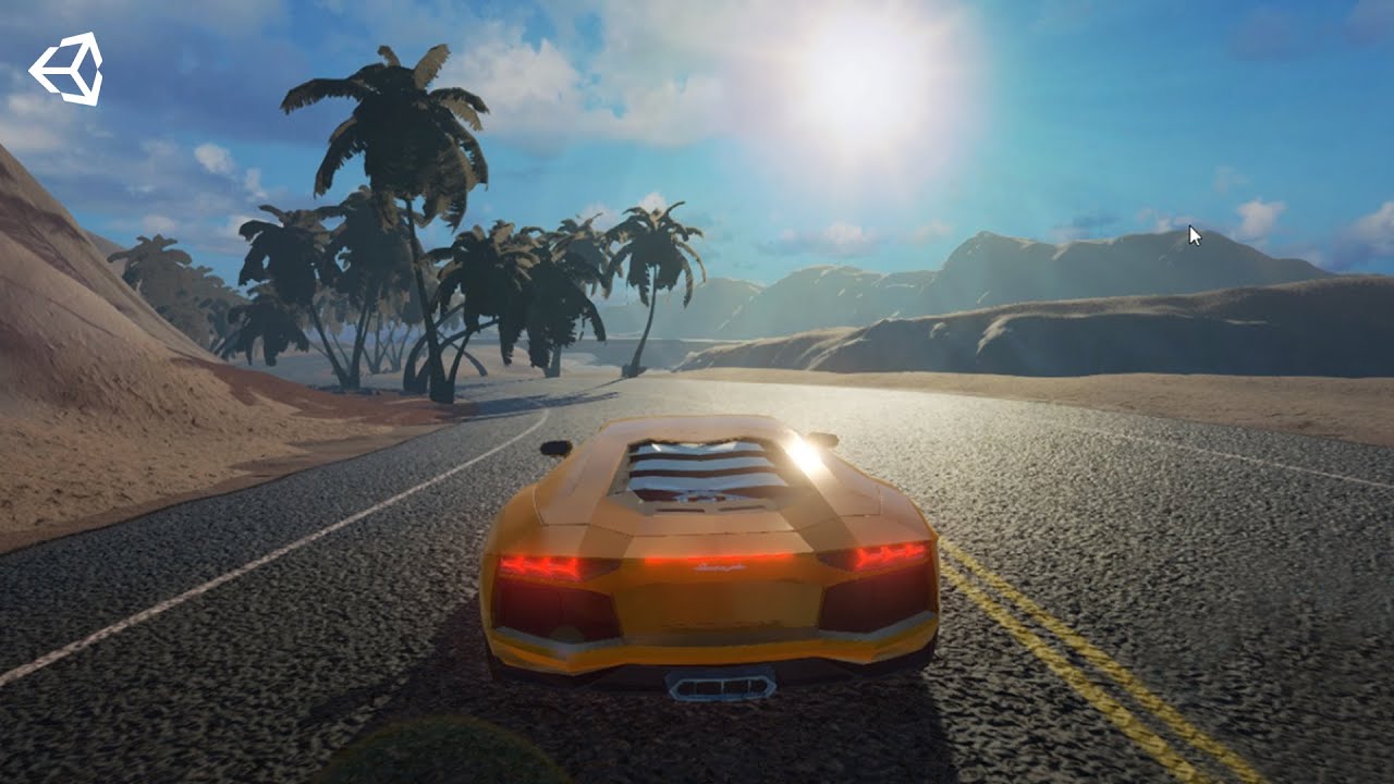 Import 3D model into Unity 3D - Free 3D Model (Lamborghini Aventador)