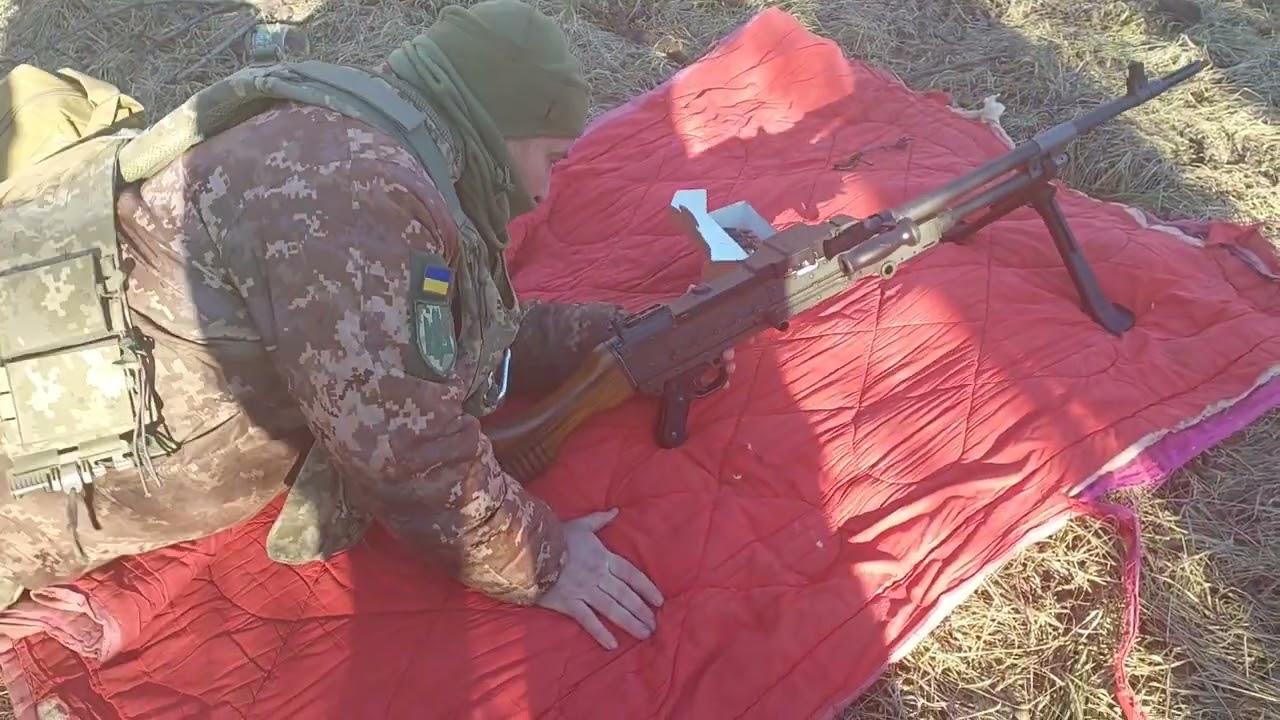 Пристрілка кулемета FN MAG,7.62&times;51