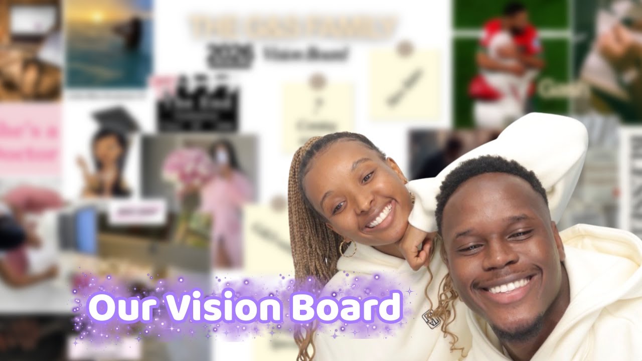 MAKING OUR 2026 VISION BOARD!! | Goals + Student life + The G&S Family