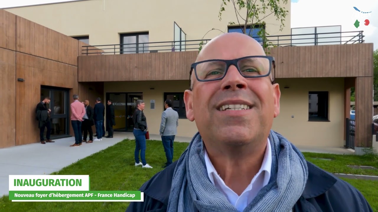 DANS LEUR RETRO... : Inauguration du nouveau foyer d'hébergement APF France handicap