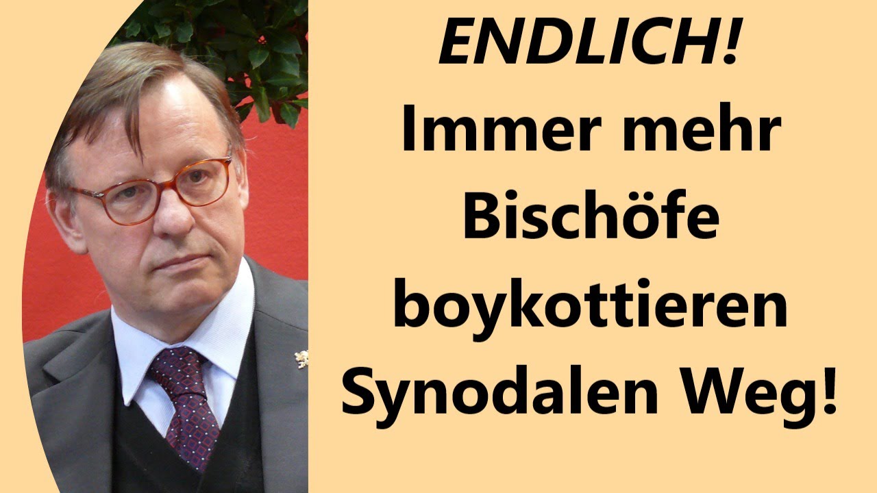 Mindestens EIN Bischof muss zur SÜHNE wegen Synodalen Weges aufrufen! Sünde wider Heiligen Geist!