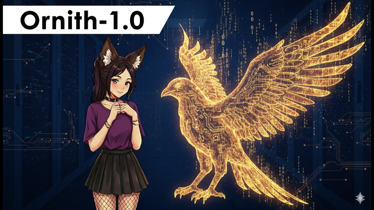 Ornith-1.0 &mdash; модель с механизмом самоструктурирования, которая сама пишет для себя RL-обвязку