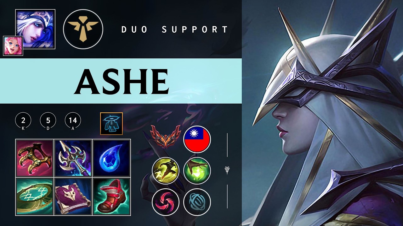 Ashe Support vs Fiddlesticks - TW Grandmaster Patch 26.05