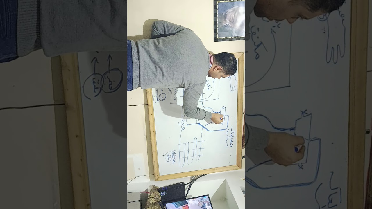 دائرة تكييف تحتوي على بلف العاكس
