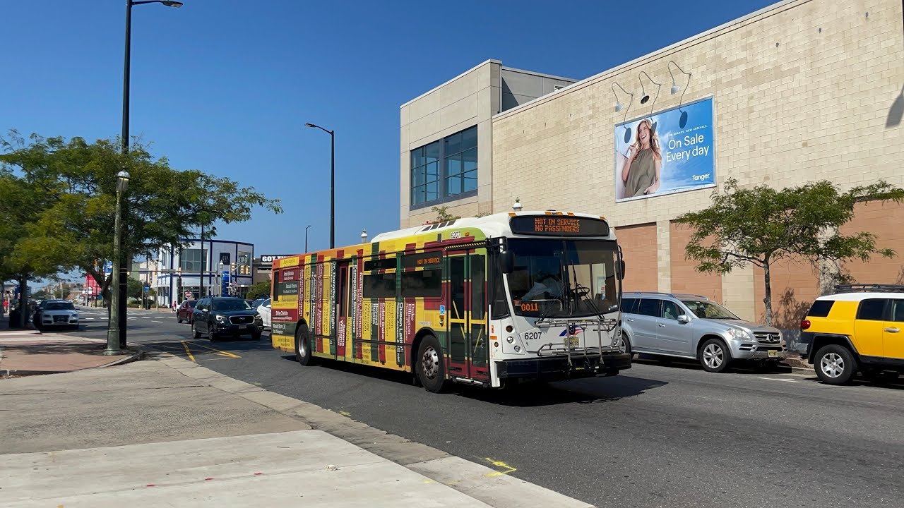 New Jersey Transit: AM/PM Bus Action Around Atlantic City & Cape May Bus Terminal