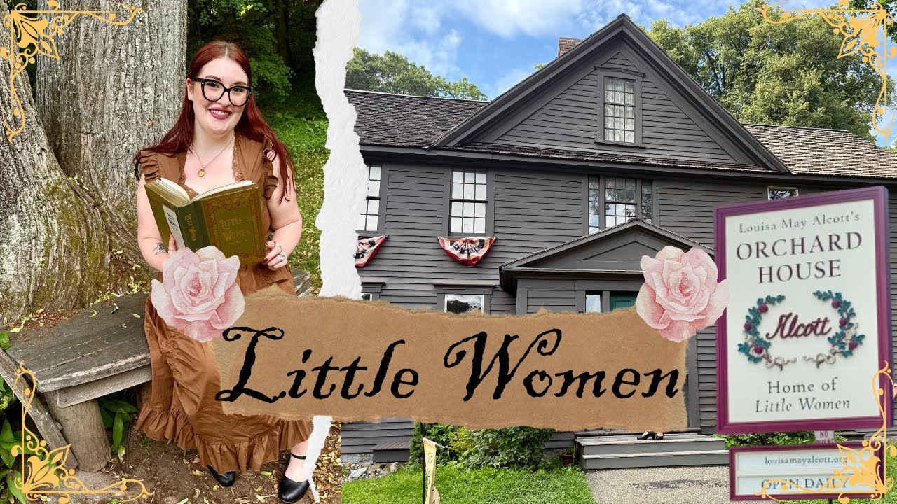 LITTLE WOMEN | A Week in my Life in Concord, MA | Louisa May Alcott's Orchard House | Bookish Vlog