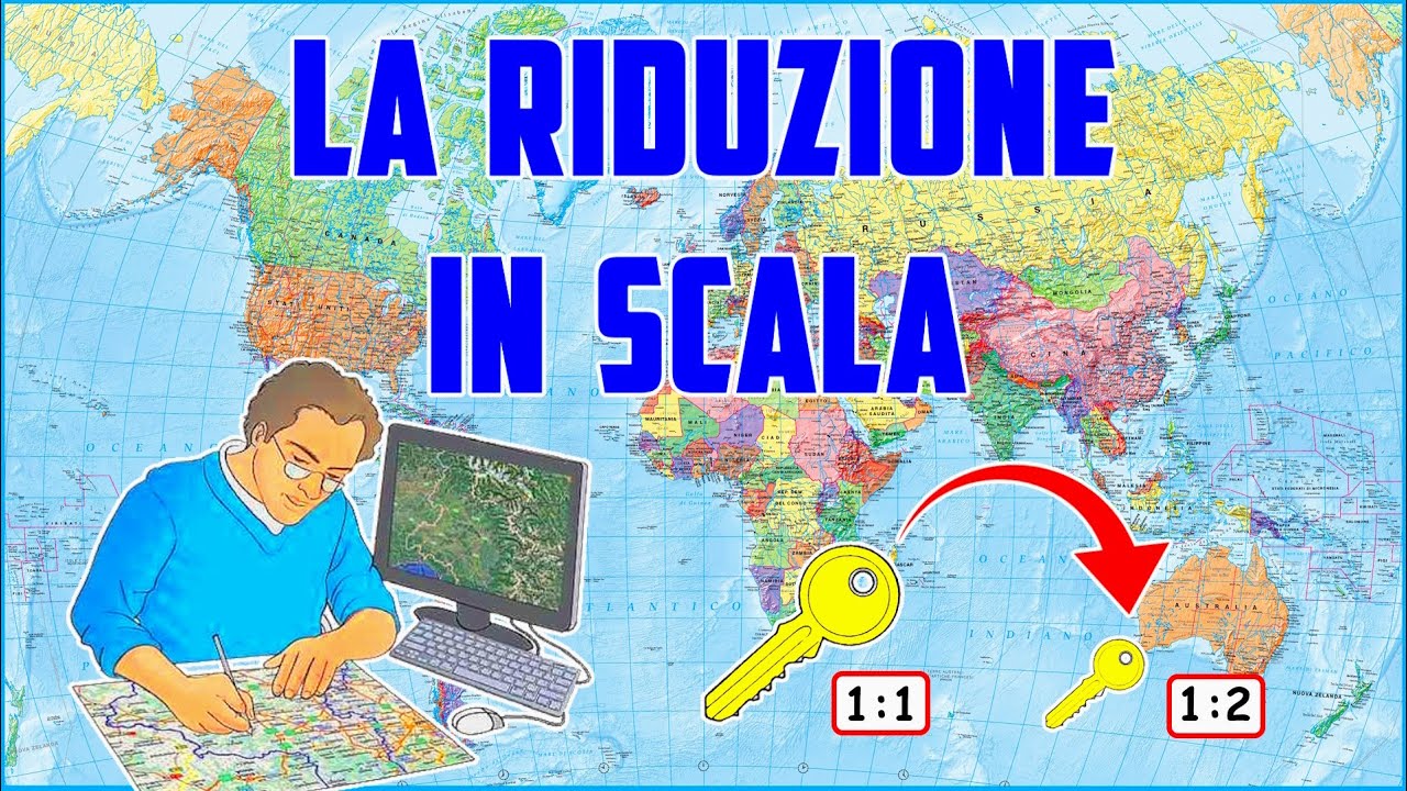 🗺 LA RIDUZIONE IN SCALA - Geografia 📚🌍