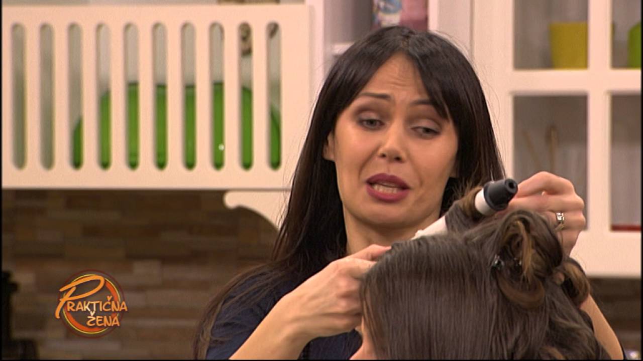 Praktična žena - Kako da se uvija kosa Figarom?