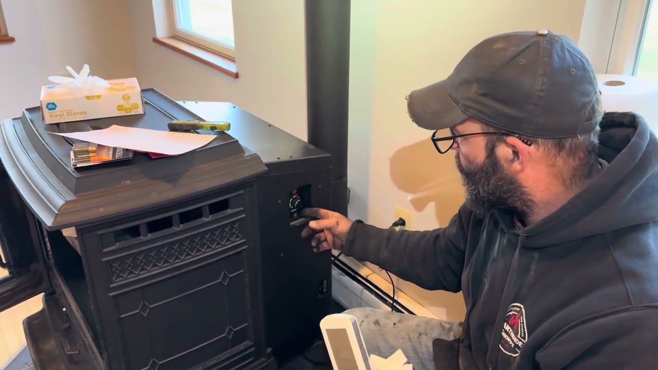 Quadra-Fire Mt. Vernon Pellet Stove Maintenance (Part 3)