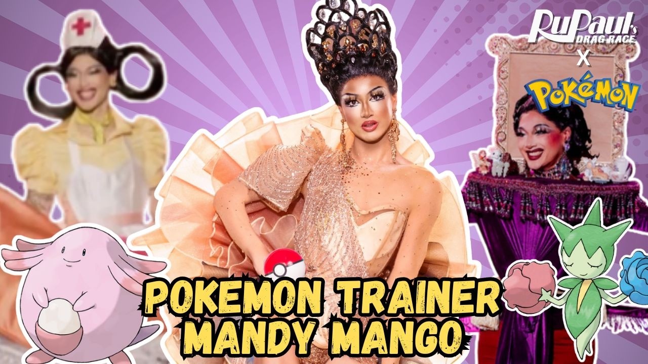 Pokemon Trainer MANDY MANGO wants to battle! | RuPaul's Drag Race Season 18 x Pokemon