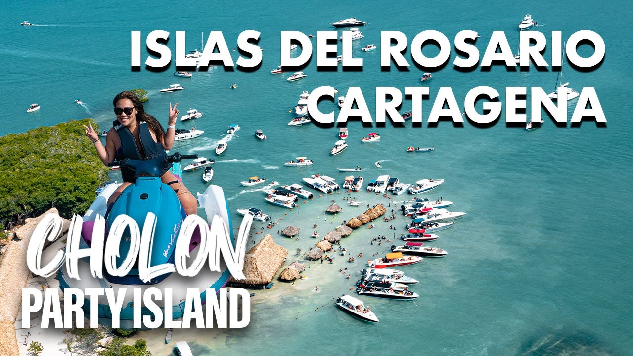 Cartagena Colombia Travel Vlog Cholon Islas del Rosario