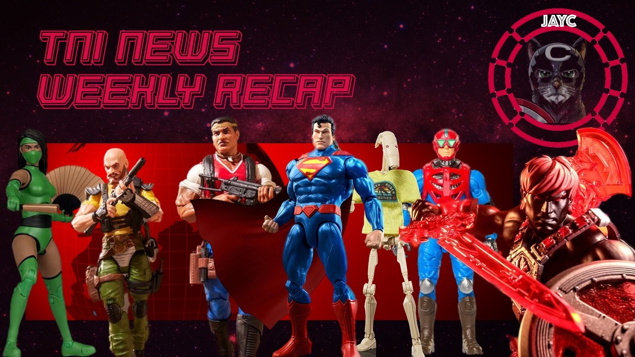 Новости TNI - Обзор фанстрима G.I. Joe, предзаказ Marvel Legends, фигурки DC от Mattel, McFarlane...