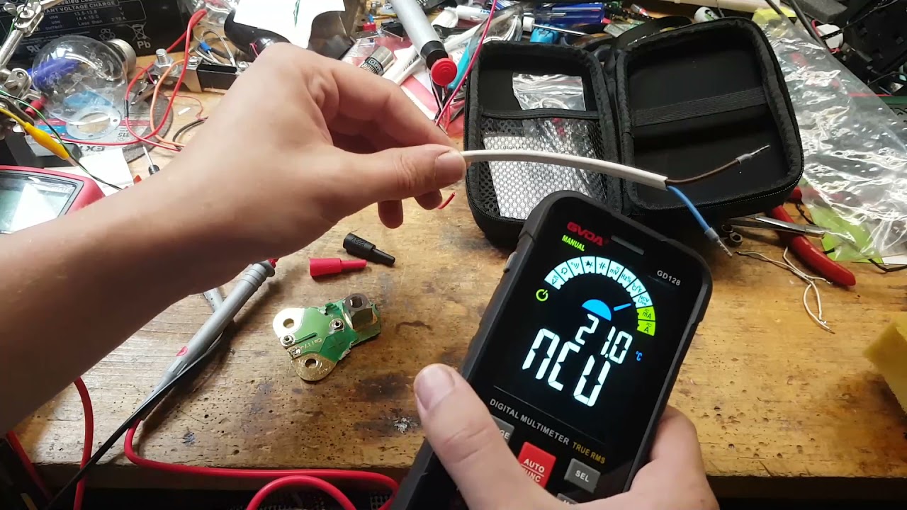 Přechytračil jsem chytrý multimetr GVDA GD128 z Alíku