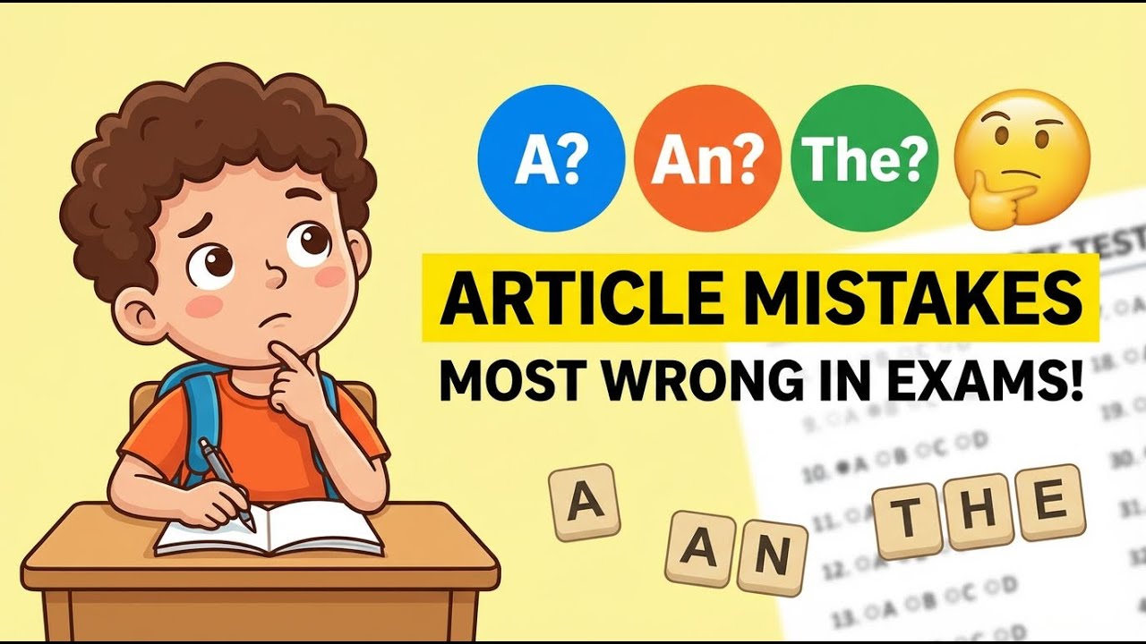 Most Common Article Mistakes Students Make | A, An, The Explained