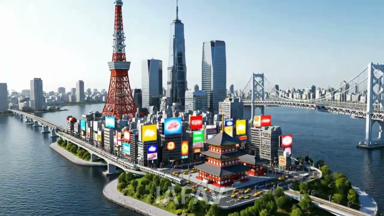 🌍📦1- Unpacking Countries – Miniature Cities Rising from a Box