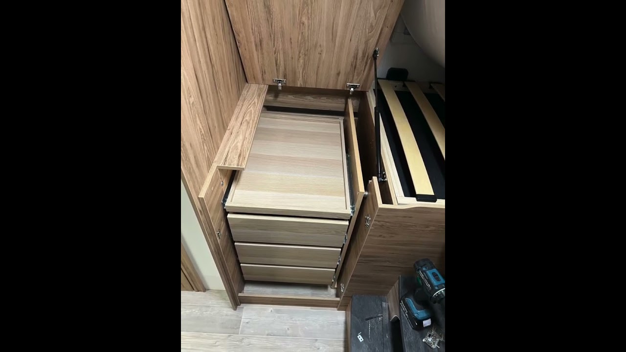 wohnmobil umbau Verbesserung Ikea Schrank