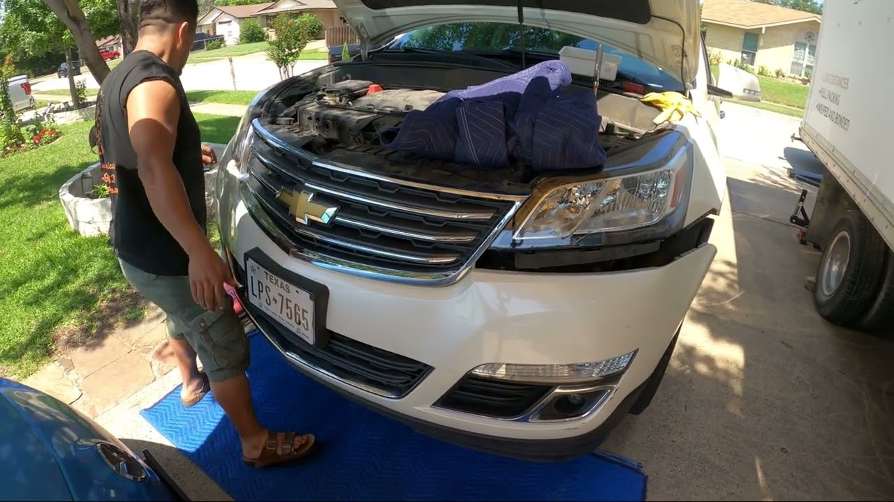 2016 Chevy Traverse no avienta aire frio solo caliente - Como remplazar la linea de baja del A/C