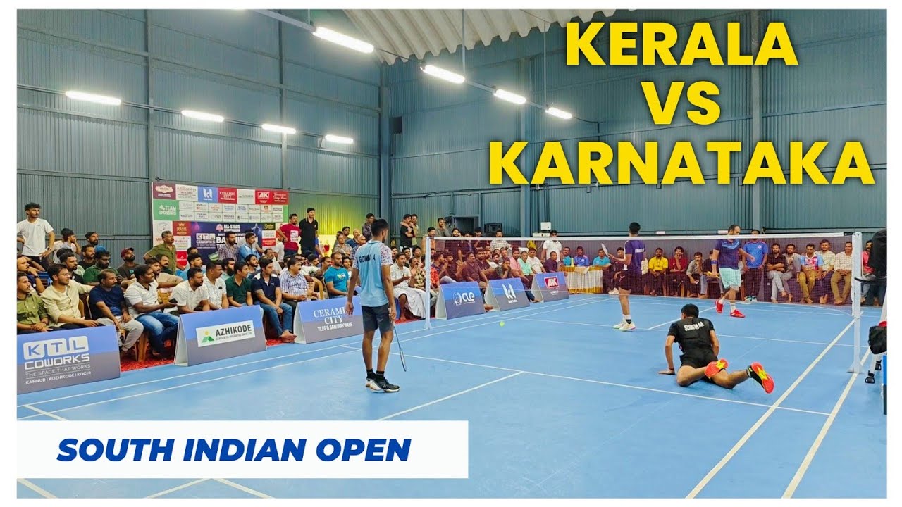 SHIVASHANKAR/SOORAJ VS ARYA GOWDA/SUMITH - ALL STARS SOUTH INDIAN OPEN BADMINTON TOURNAMENT 2024