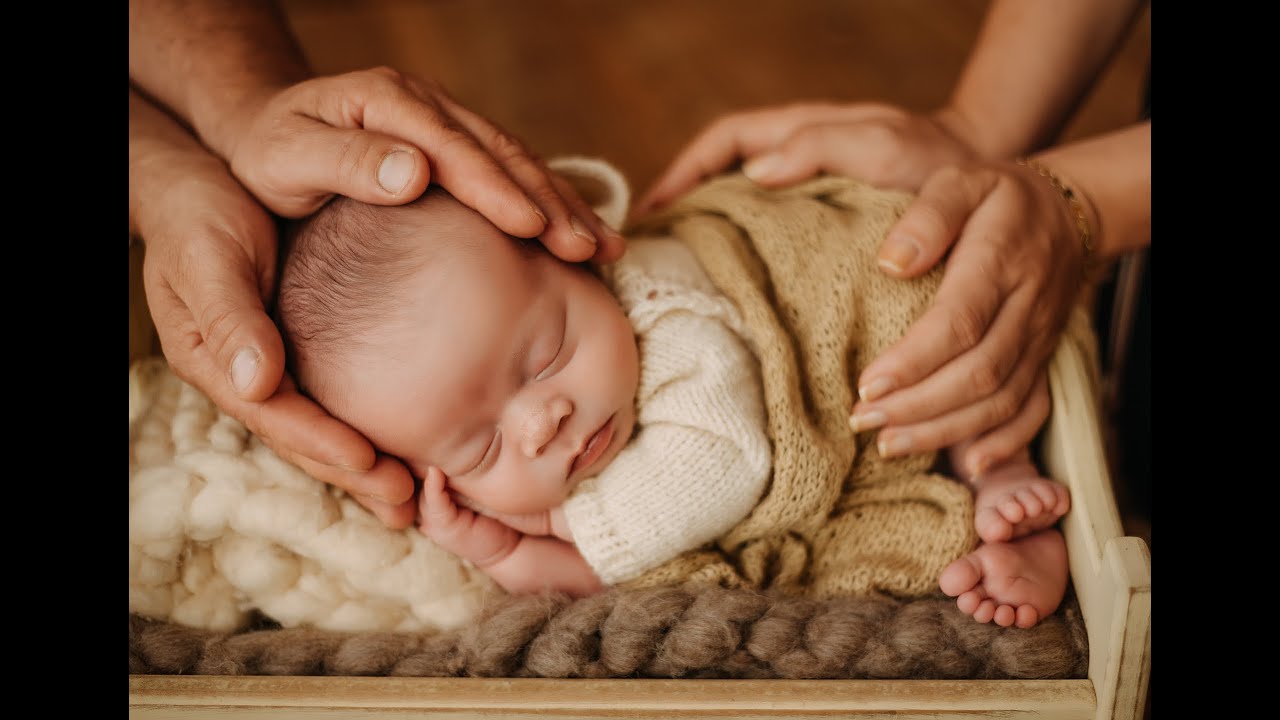 2 horas de som do útero com SHH:  Para acalmar o seu bebê / Ruído branco para fotografia newborn