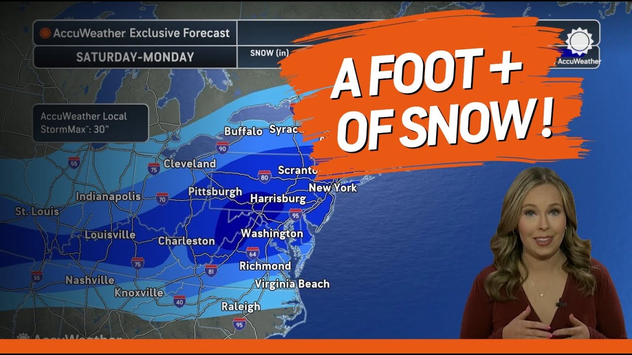 Snowstorm May Be Worst in Years for Northeast!